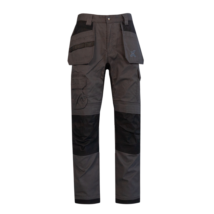 XPERT: Core Stretch Work Trouser - Grey/Black