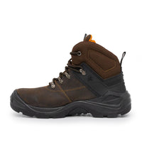 XPERT : Warrior S3 Safety Laced Boots - Brown