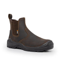 XPERT : Defiant S3 Safety Dealer Boots - Brown