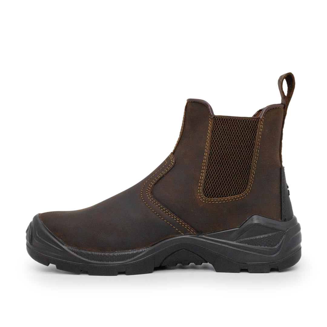 XPERT : Defiant S3 Safety Dealer Boots - Brown