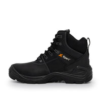 XPERT : Typhoon S3 Safety Waterproof Boots - Black