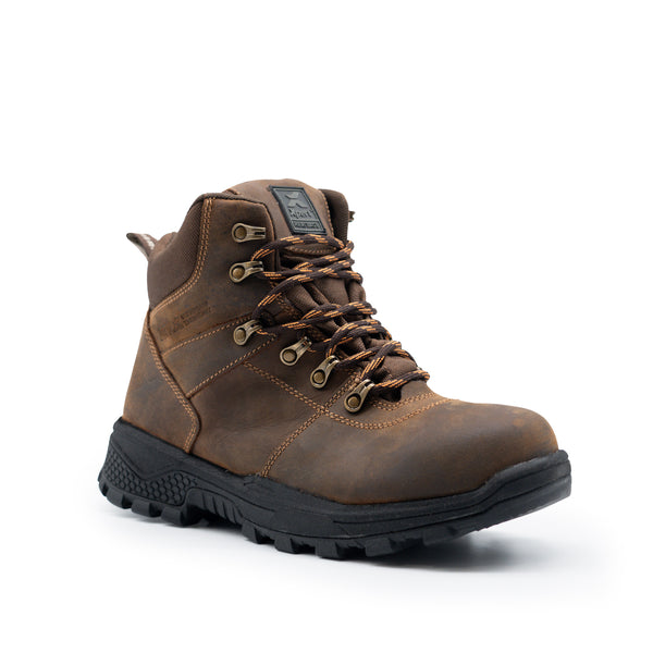 XPERT : Heritage Explorer Waterproof Hiking Boots - Brown