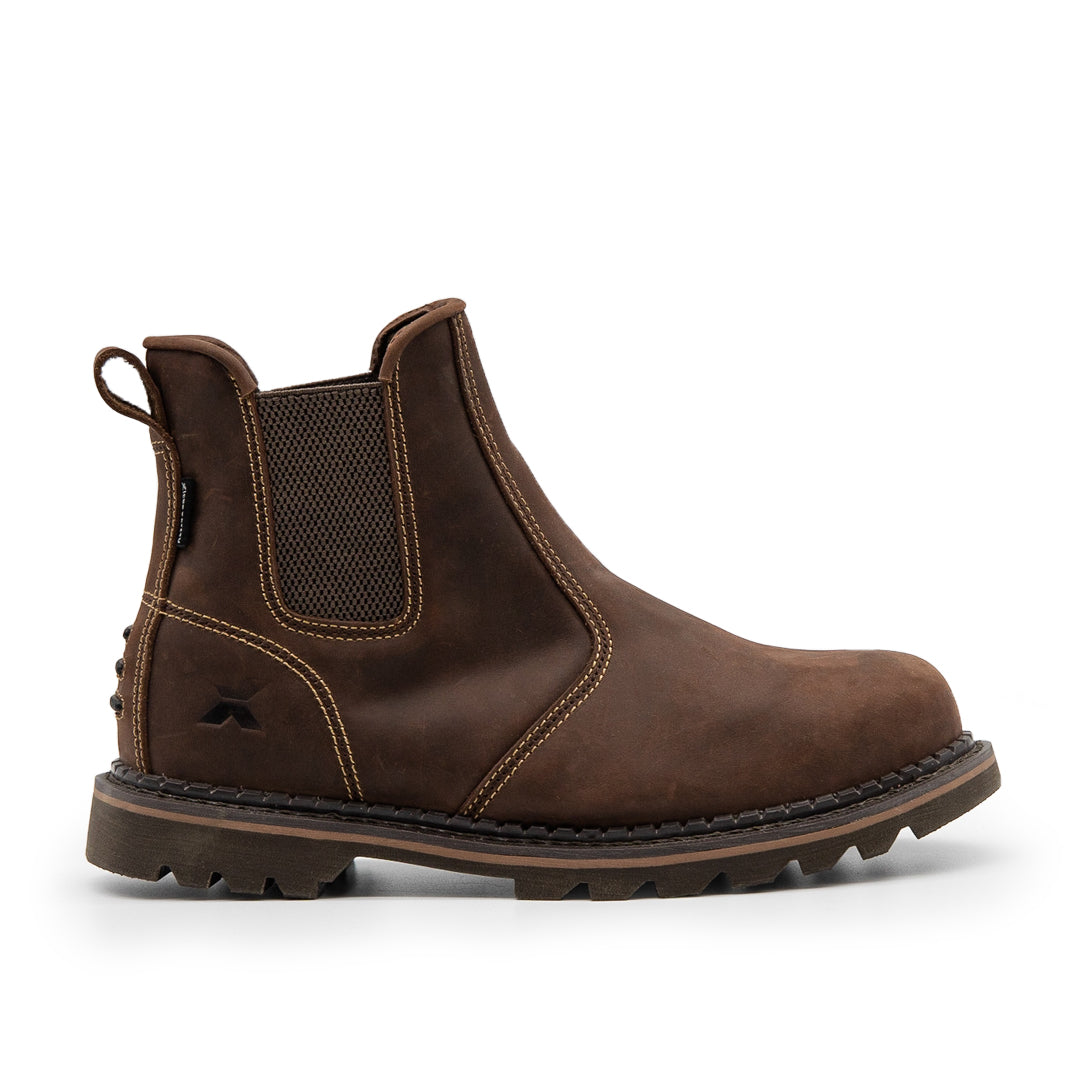 XPERT : Heritage Trader SBP Safety Boots - Brown