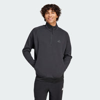 ADIDAS : Z.N.E. Half-Zip Sweatshirt - Black