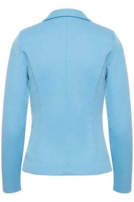 ICHI : Kate Pique Blazer - Sky Blue