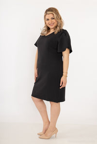 COPE CLOTHING : Curve Collection Ruffle Dress