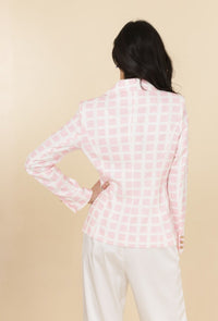 COPE CLOTHING : Check Blazer