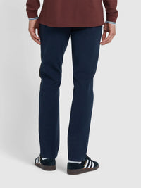 FARAH Elm Slim Fit Men's Chinos - Navy