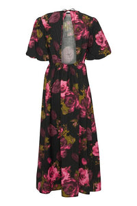 ICHI Felivo Open Back Floral Dress