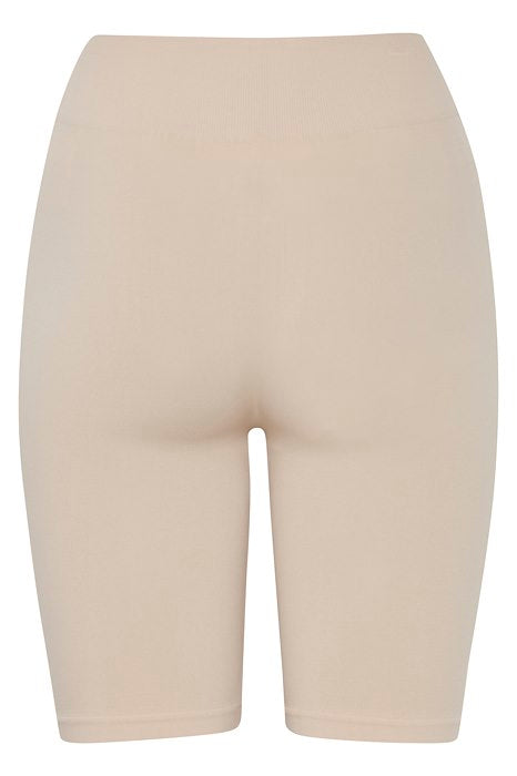 FRANSA Lessa Slim Fit Biker Shorts - Nude