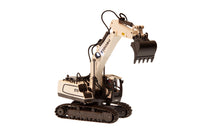 s-idee®white RC excavator with metal components 1:24 white