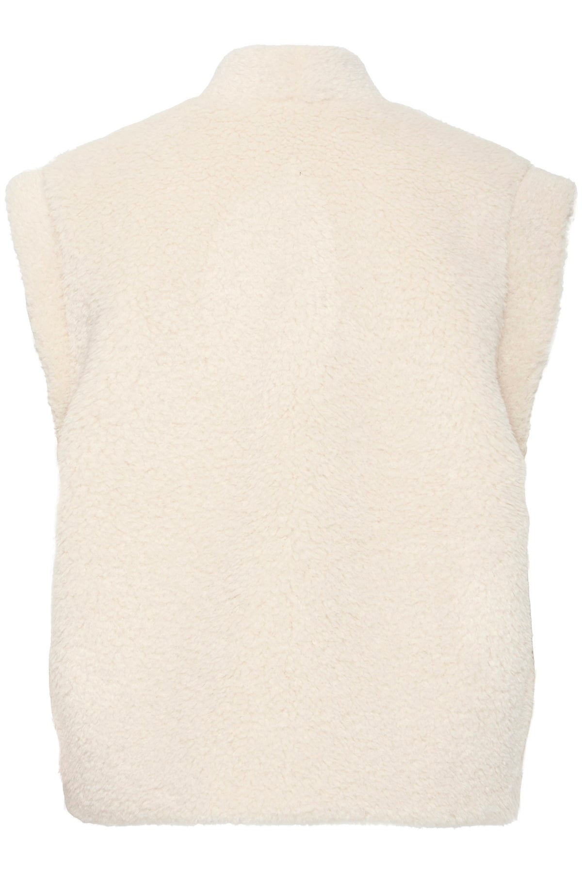 ICHI : Gizla Teddy Gilet - Birch