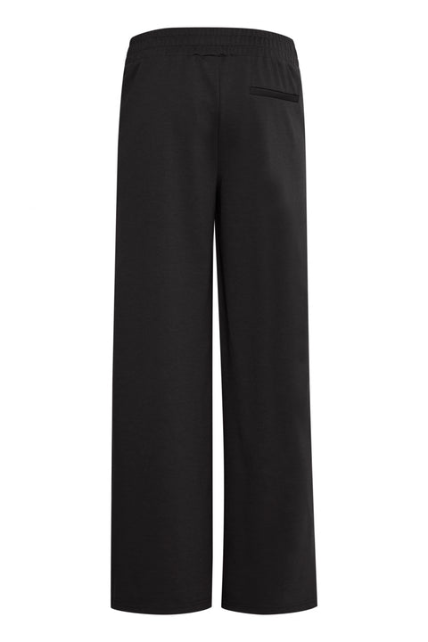 ICHI Kate Wide Leg Trousers - Black