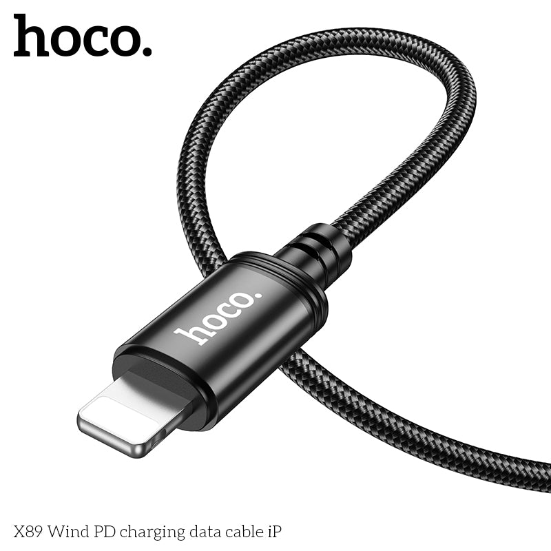 Hoco X89 Type-C to IP charging cable