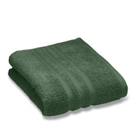 CATHERINE LANSFIELD : Zero Twist Cotton Towel - Dark Green (Available in 3 Sizes)