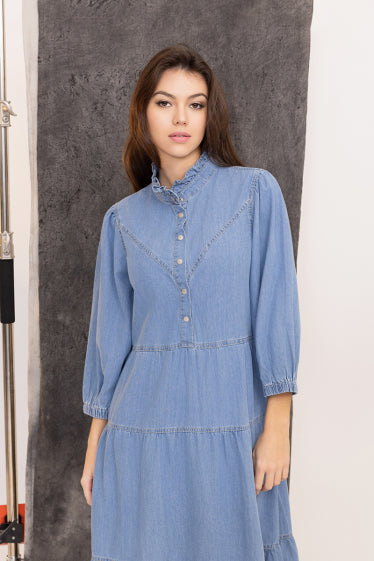 COPE CLOTHING : Denim Dress