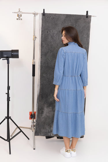 COPE CLOTHING : Denim Dress