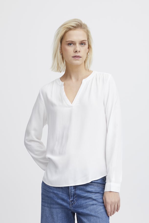 ICHI : Main Blouse - White