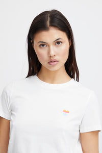 ICHI : Camino T-Shirt - Cream