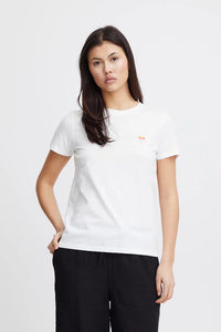 ICHI : Camino T-Shirt - Cream