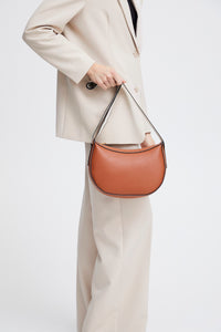 ICHI Bodil Shoulder Bag - Cognac