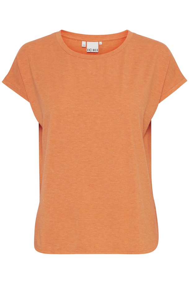 ICHI : Rebel SS Top - Hot Coral