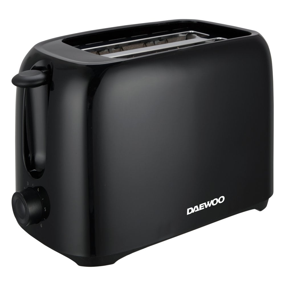 DAEWOO Essentials 2-Slice Toaster - Black