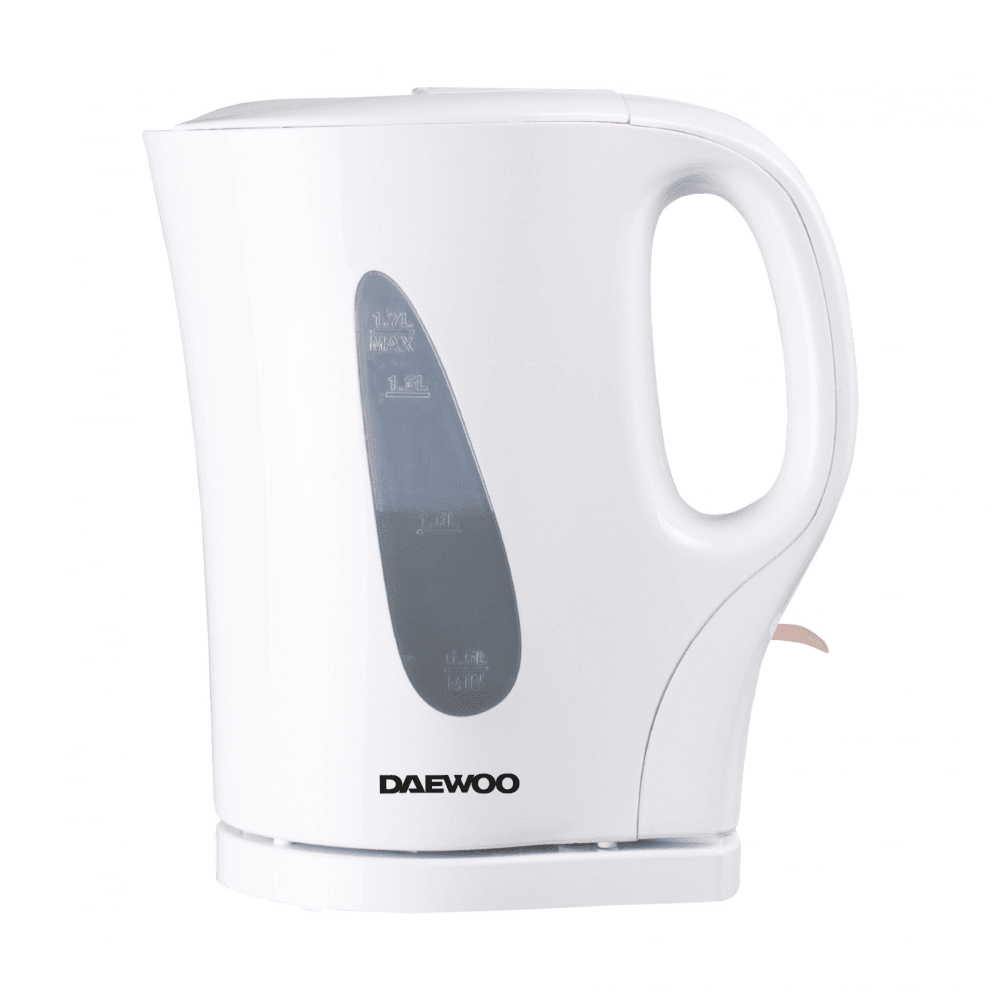 DAEWOO Essentials Plastic Kettle 1.7L - White