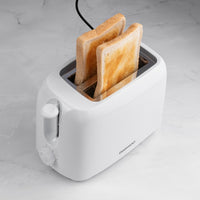 DAEWOO Essentials 2-Slice Toaster - White