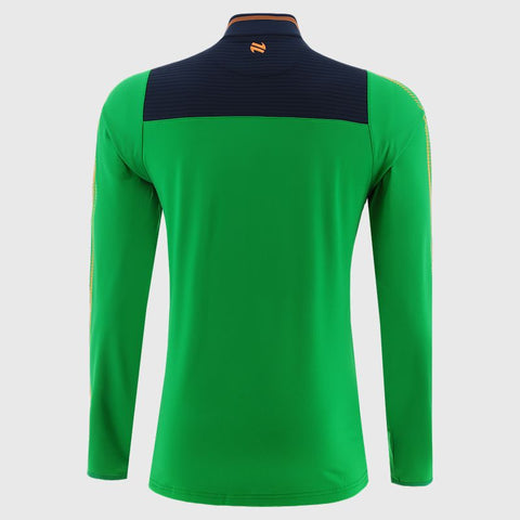 O'NEILLS Kids' Donegal GAA Dynamo Brushed Half Zip Top - Green