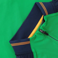 O'NEILLS Kids' Donegal GAA Dynamo Brushed Half Zip Top - Green