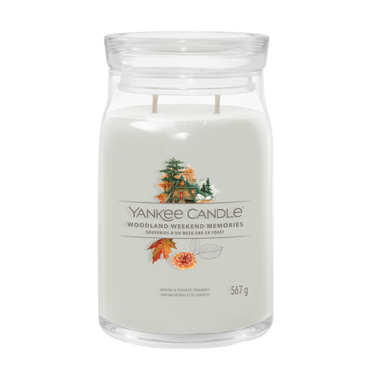 YANKEE CANDLE Woodland Weekend Memories Large Jar Candle 567g