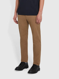 FARAH Elm Slim Fit Men's Chinos - Beige