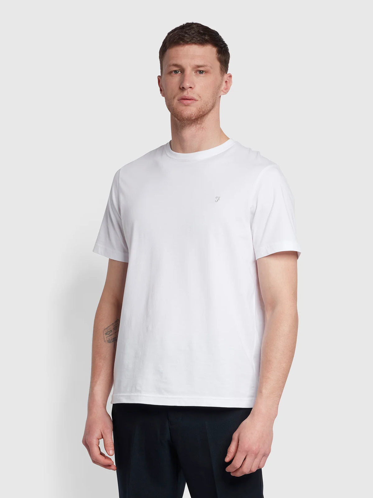 FARAH : Eddie T-Shirt - White