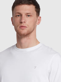 FARAH : Eddie T-Shirt - White