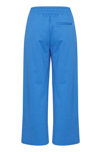 ICHI Kate Wide Leg Trousers - Royal Blue