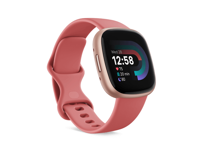 Fitbit Versa 4 - Pink Sand / Copper Rose