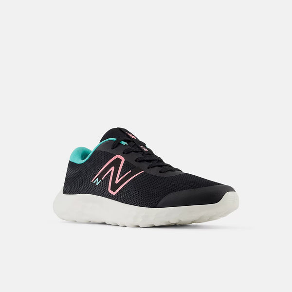 NEW BALANCE : 520v8 Girl's Running Shoe - Black