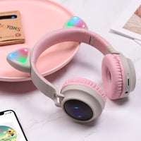 HOCO W27 KIDS BLUETOOTH HEADPHONES (PINK)