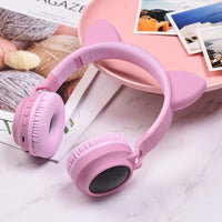 HOCO W27 KIDS BLUETOOTH HEADPHONES (PINK)