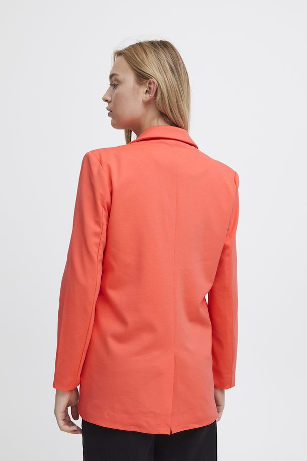 ICHI : Kate Oversized Blazer - Coral