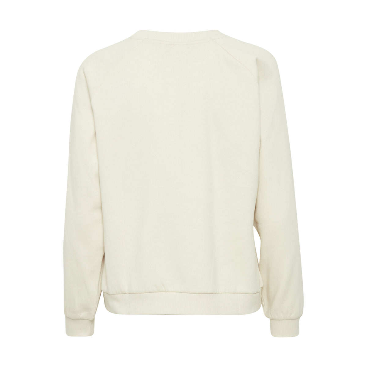 ICHI : Lela Brushed Sweatshirt - Cream