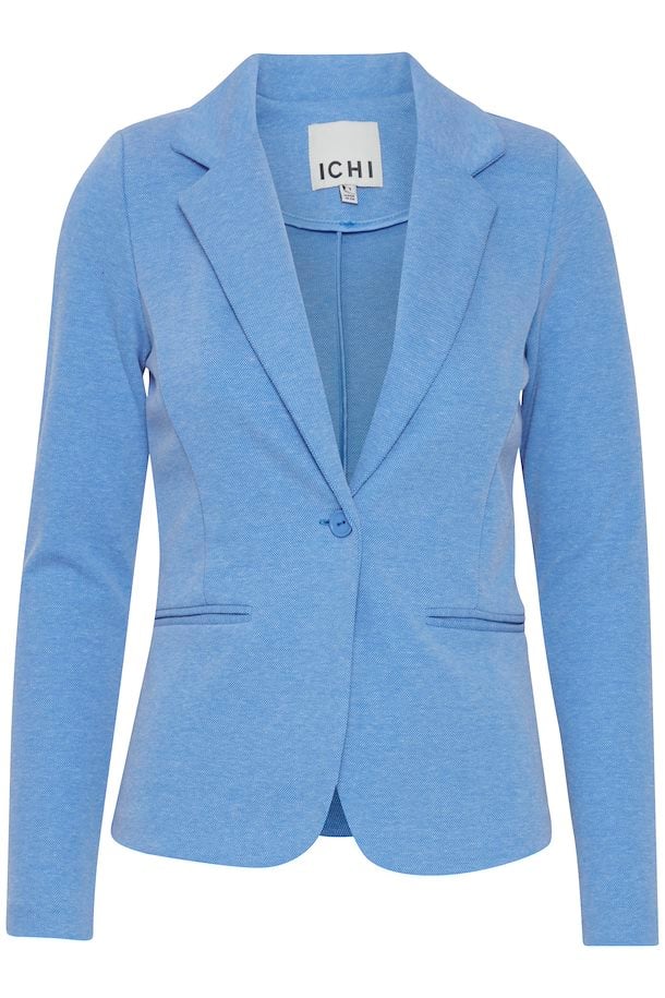 ICHI : Kate Pique Blazer - Blue