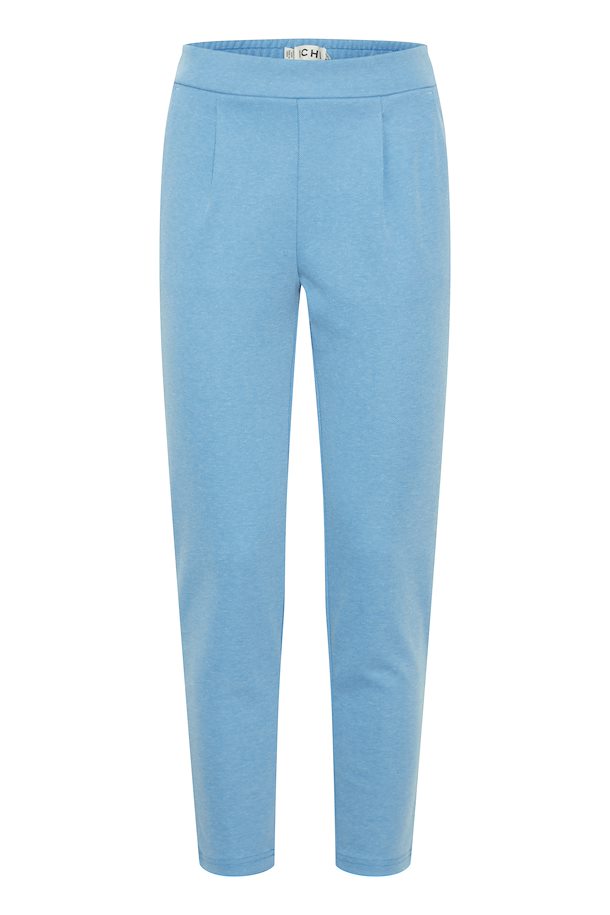 ICHI : Kate Pique Pants - Blue