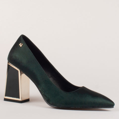 UNA HEALY : Iris Women's Block Heel Shoes - Green