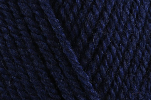 JAMES C BRETT : With Wool Aran Yarn - Navy - 400g