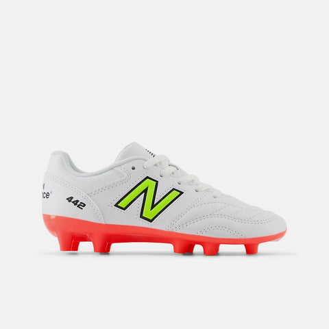 NEW BALANCE 422 Academy Junior FG V2 Football Boots - White