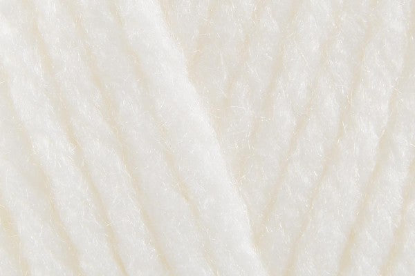 KING COLE : Big Value Super Chunky Yarn - White - 100g