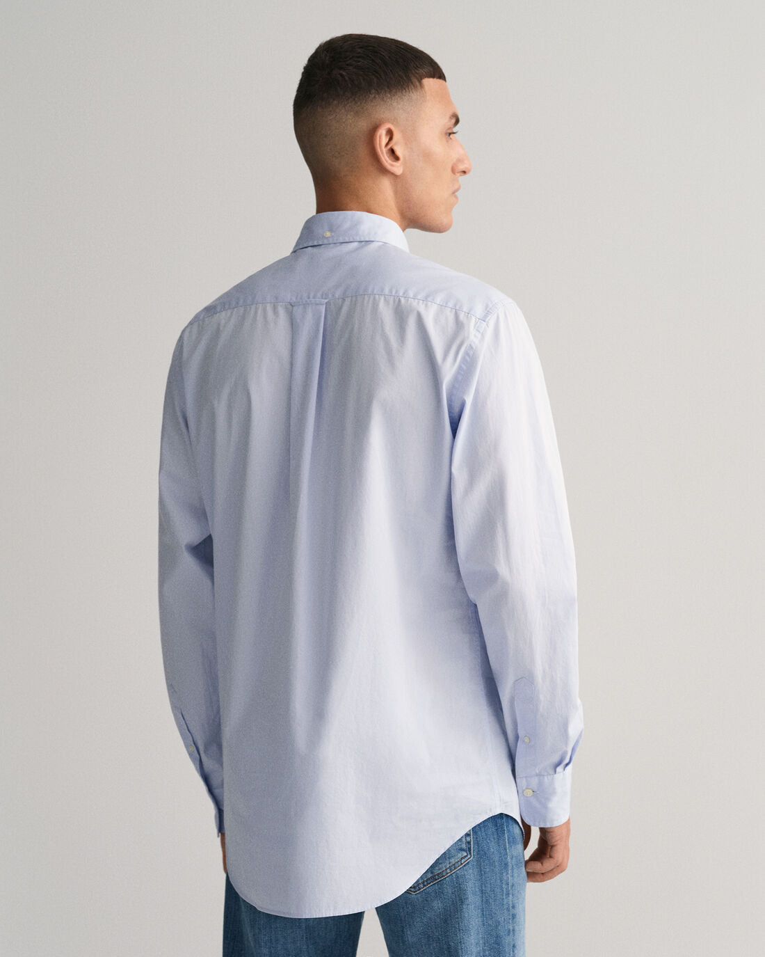 GANT Regular Fit Poplin Shirt - Light Blue