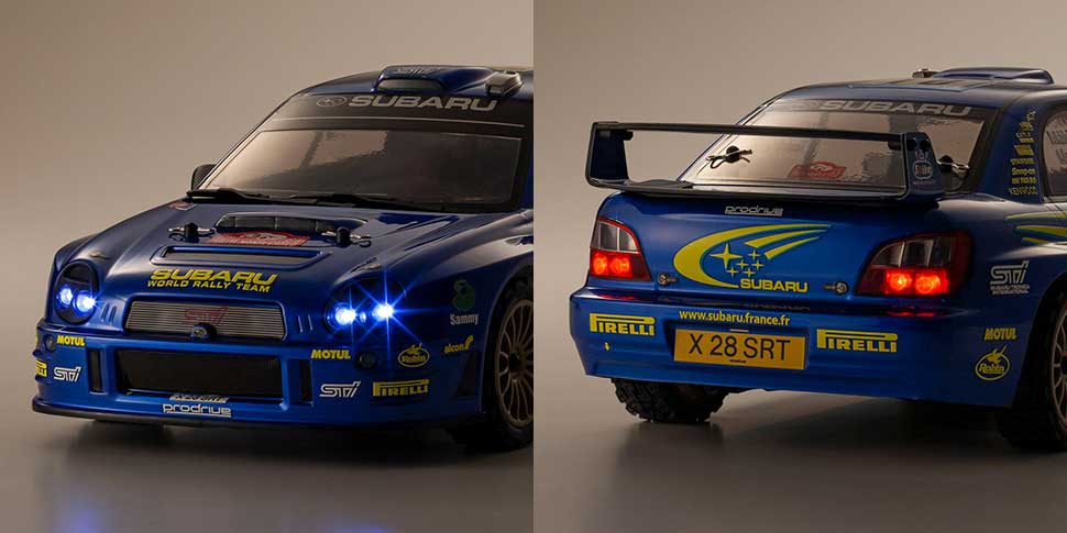 Kyosho Fazer Rally FZ02-R Subaru Impreza WRC 2002 1:10 Readyset